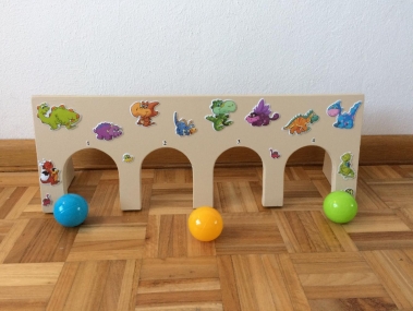 Poortjesgolf dinosaurus