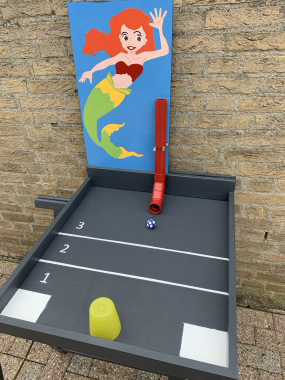 Kat en muis spel Zeemeermin